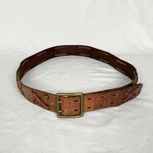 Brown Leather Belt